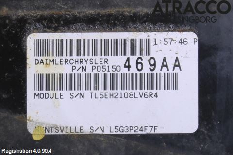 Dodge JOURNEY Styreenhet Innsprøytning