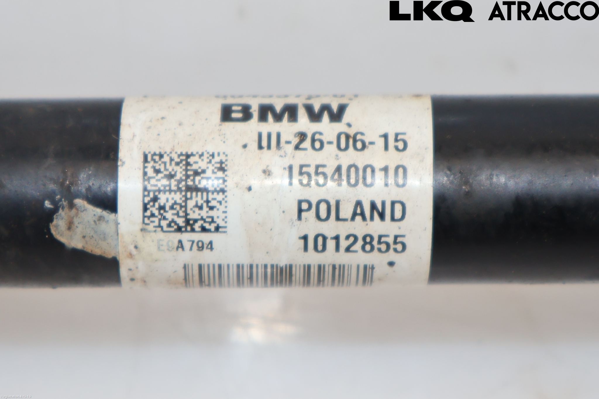 BMW 2 F45 Active Tourer 14-21 Drivaksel Foran Kompl Venstre