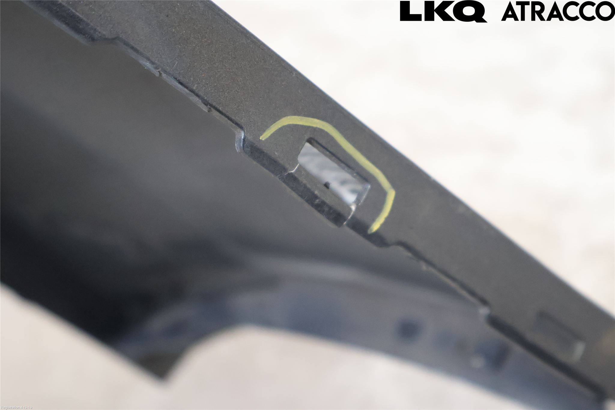 Audi A4/S4 B9 16-19 Støtfanger Bak Overtrekk