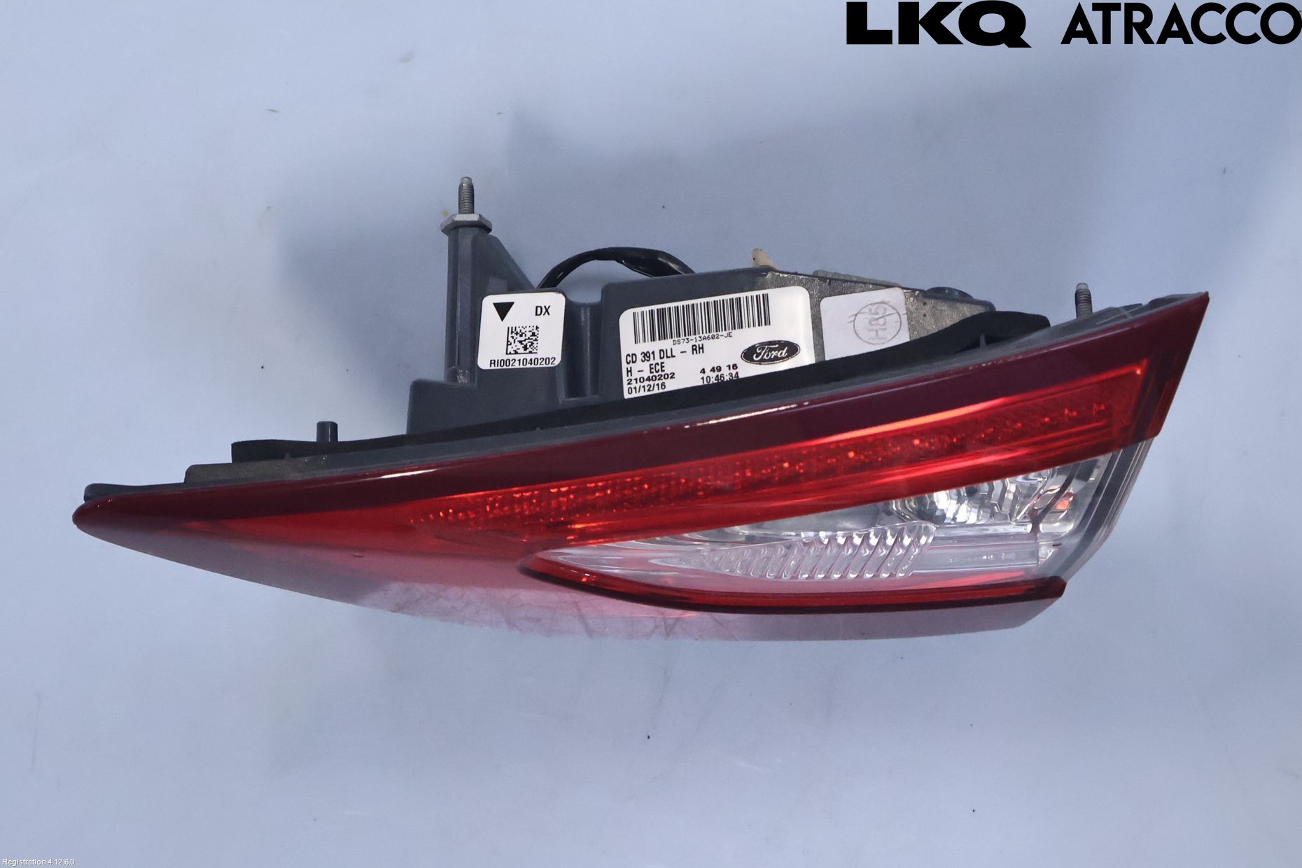 Ford MONDEO 15-22 Baklykt Høyre  På Luke(Indre)