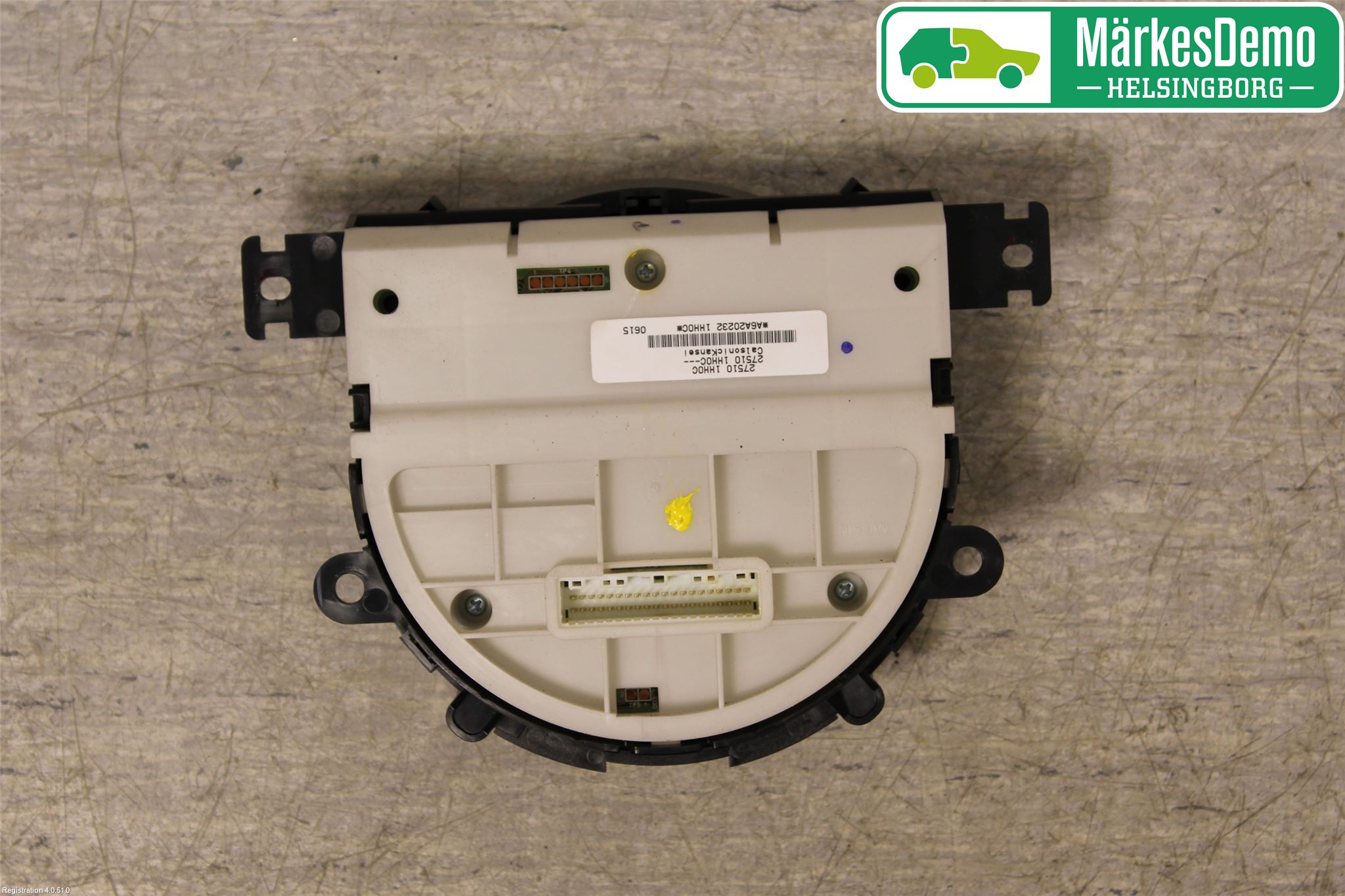 Nissan MICRA 11-16 Varme Ac Betjening-Display