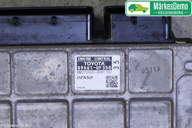 Toyota VERSO 09-18 Styreenhet Dieselpumpe