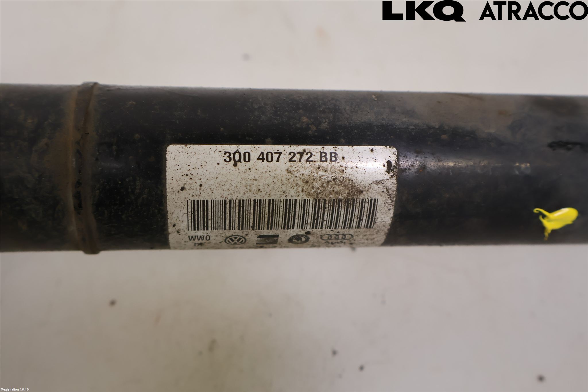 Volkswagen VW PASSAT 15-19 Drivaksel Foran Kompl Høyre