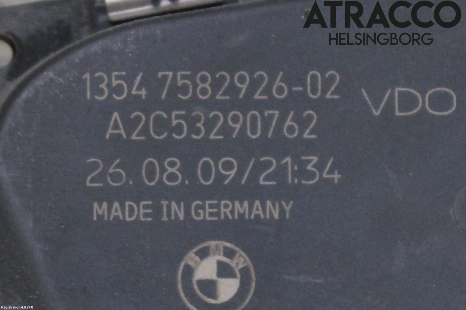 BMW 5 GT F07 09-17 Inns Spjeldhus
