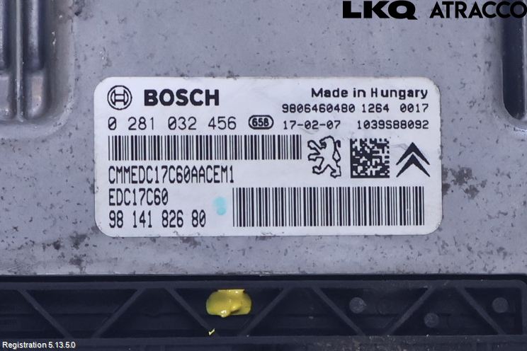 Toyota PROACE II 16- Styreenhet Dieselpumpe