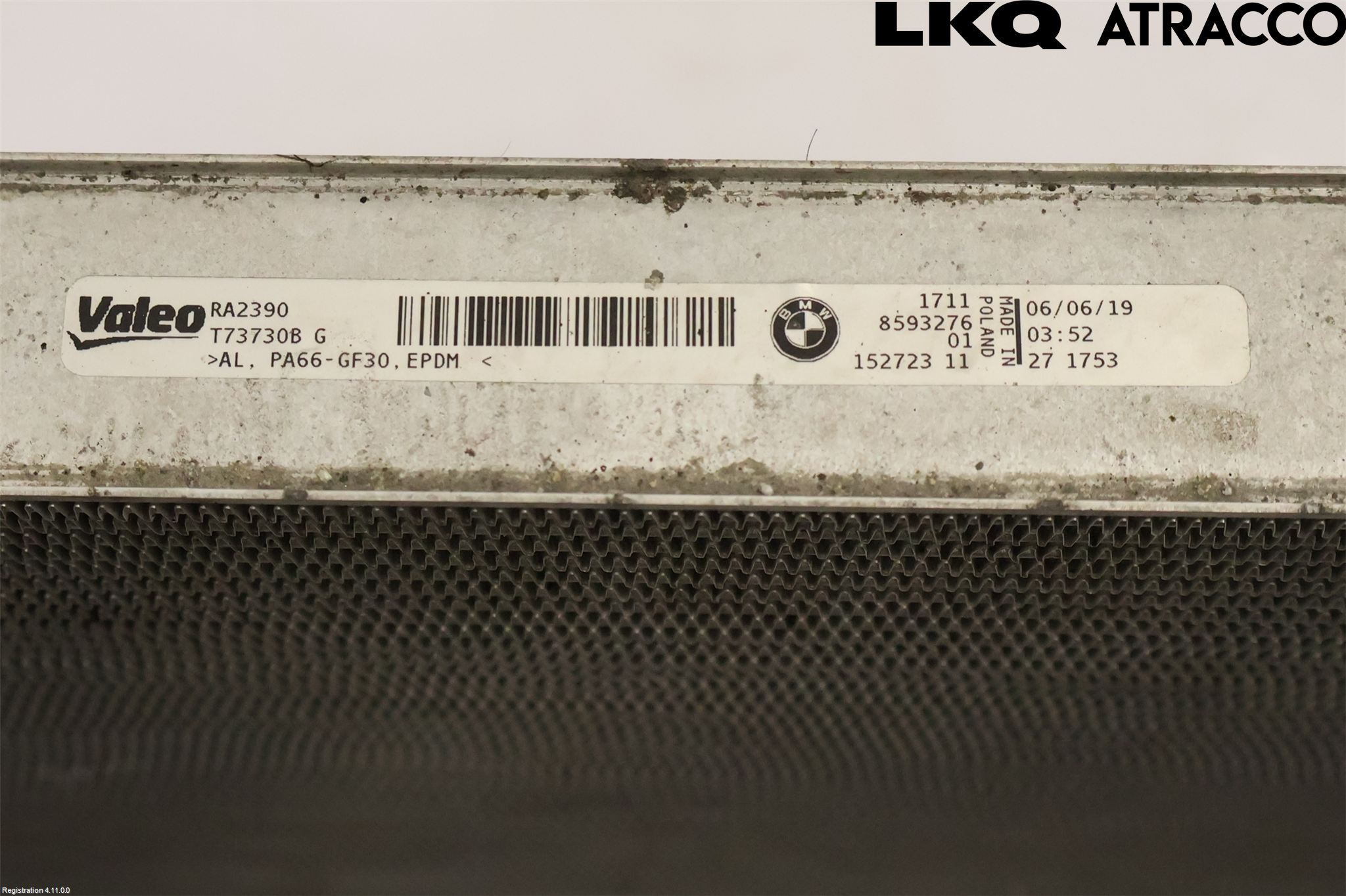 BMW 3 G20/G21/G80/G81 19- Radiator Automat