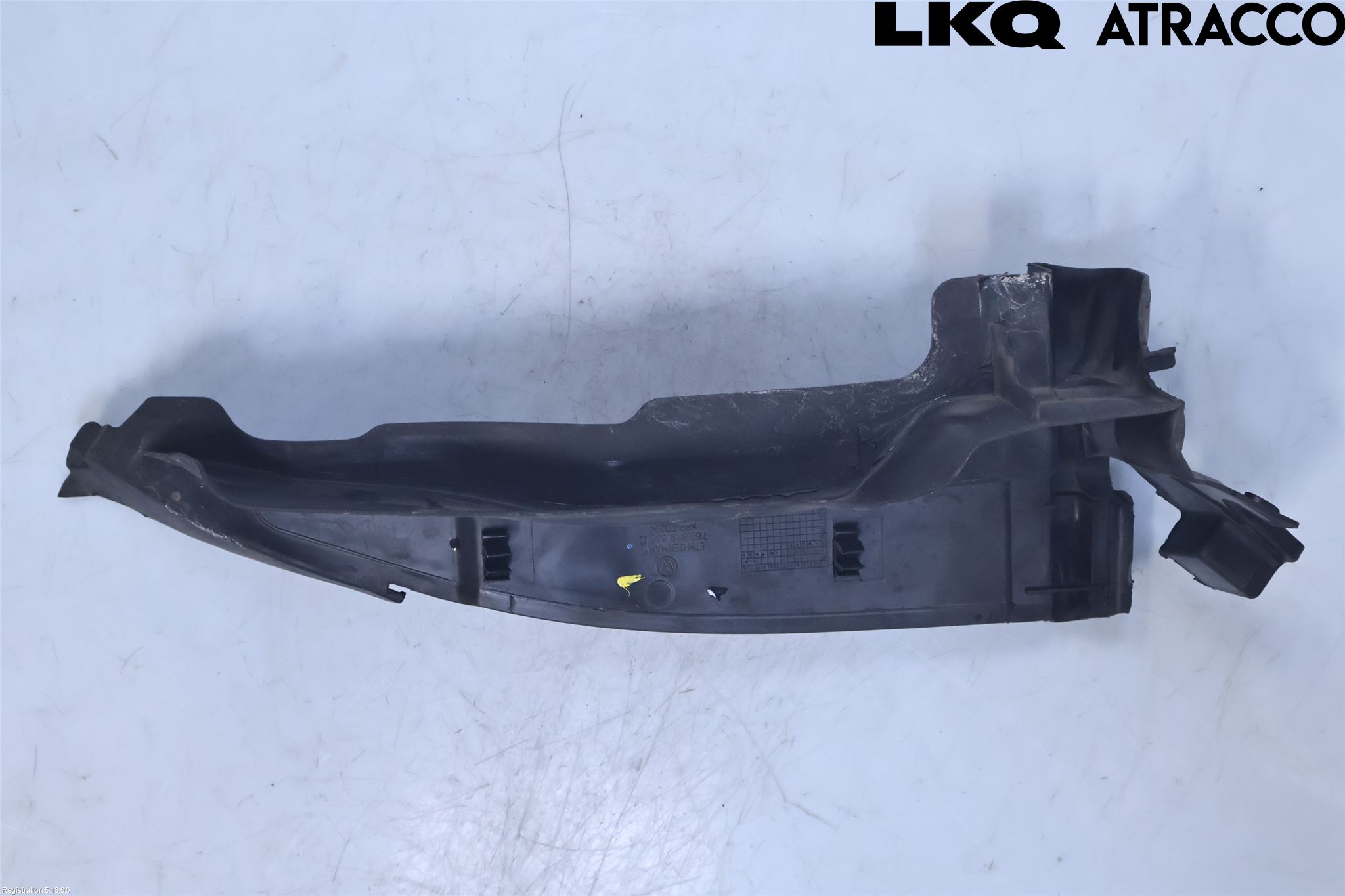 Volkswagen VW TOUAREG CR 18- Visker Deksel-Grill-Under Frr