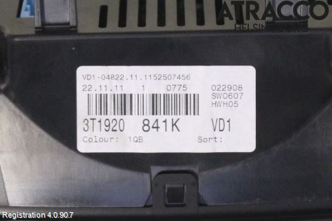 Skoda SUPERB 09-15 Instr Kombinert