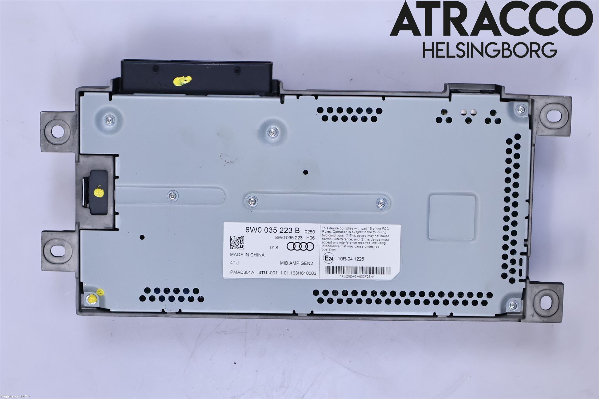 Audi A4/S4 B9 16-19 Stereo Forsterker