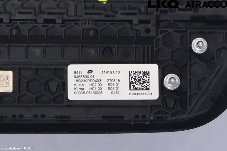 BMW 5 G30/G31/F90 17-23 Varme Ac Betjening-Display