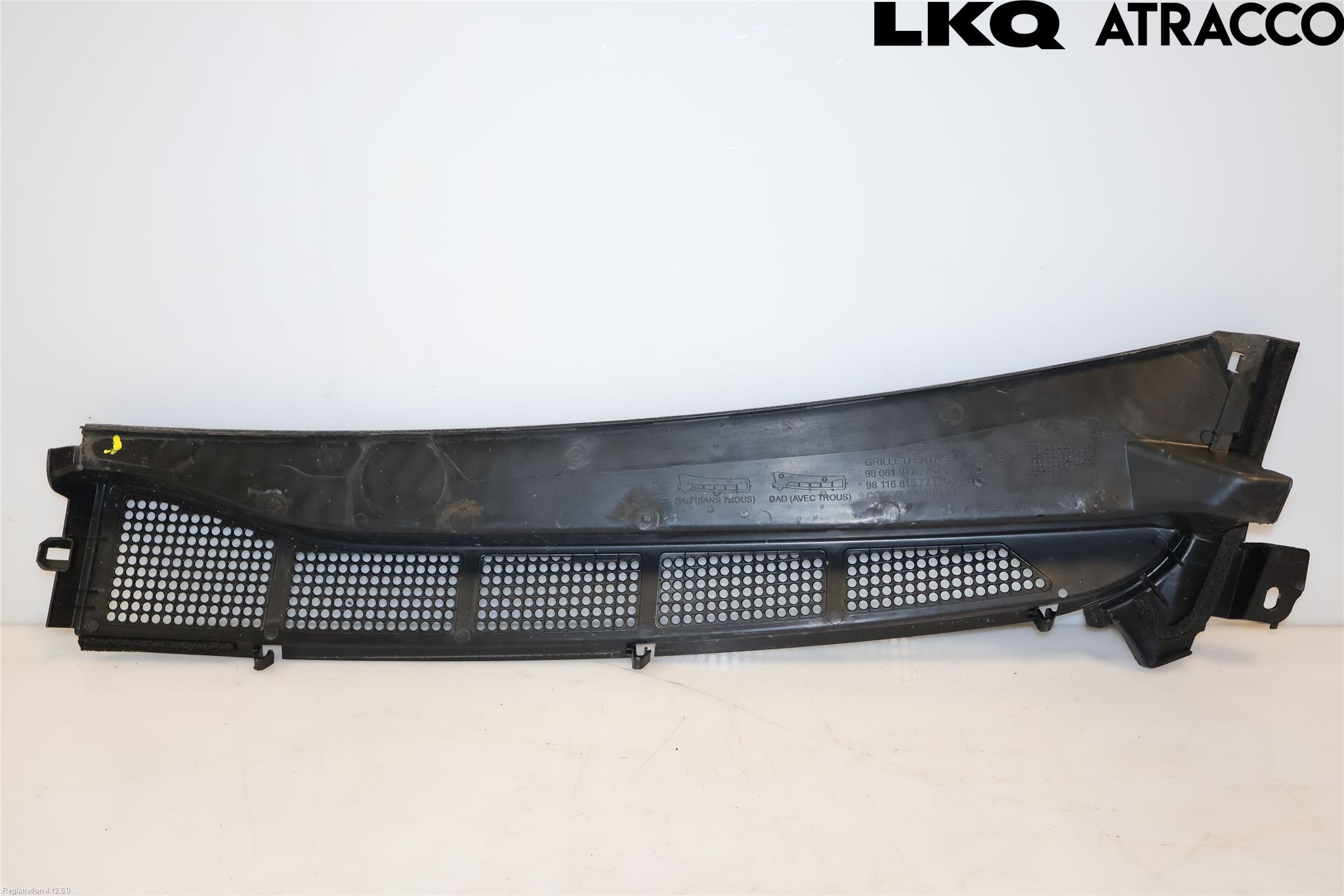Toyota PROACE II 16- Visker Deksel-Grill-Under Frr