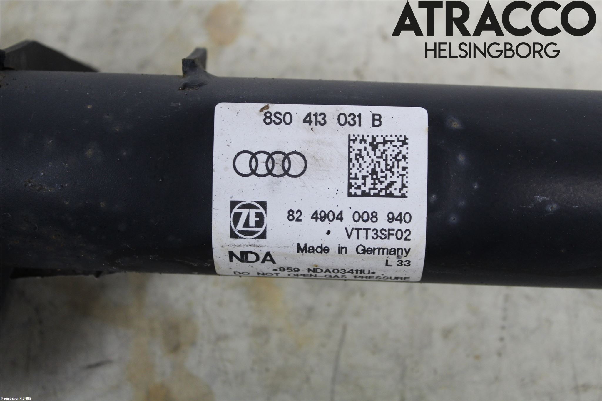 Audi TT/TTS/TT RS 15- Fjærbein Foran Høyre