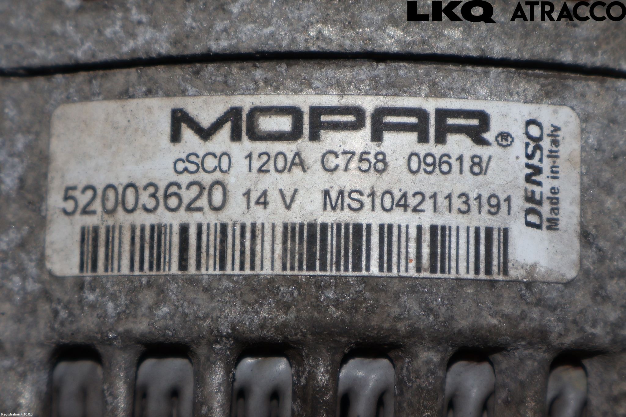 Opel COMBO D 12-18 Dynamo