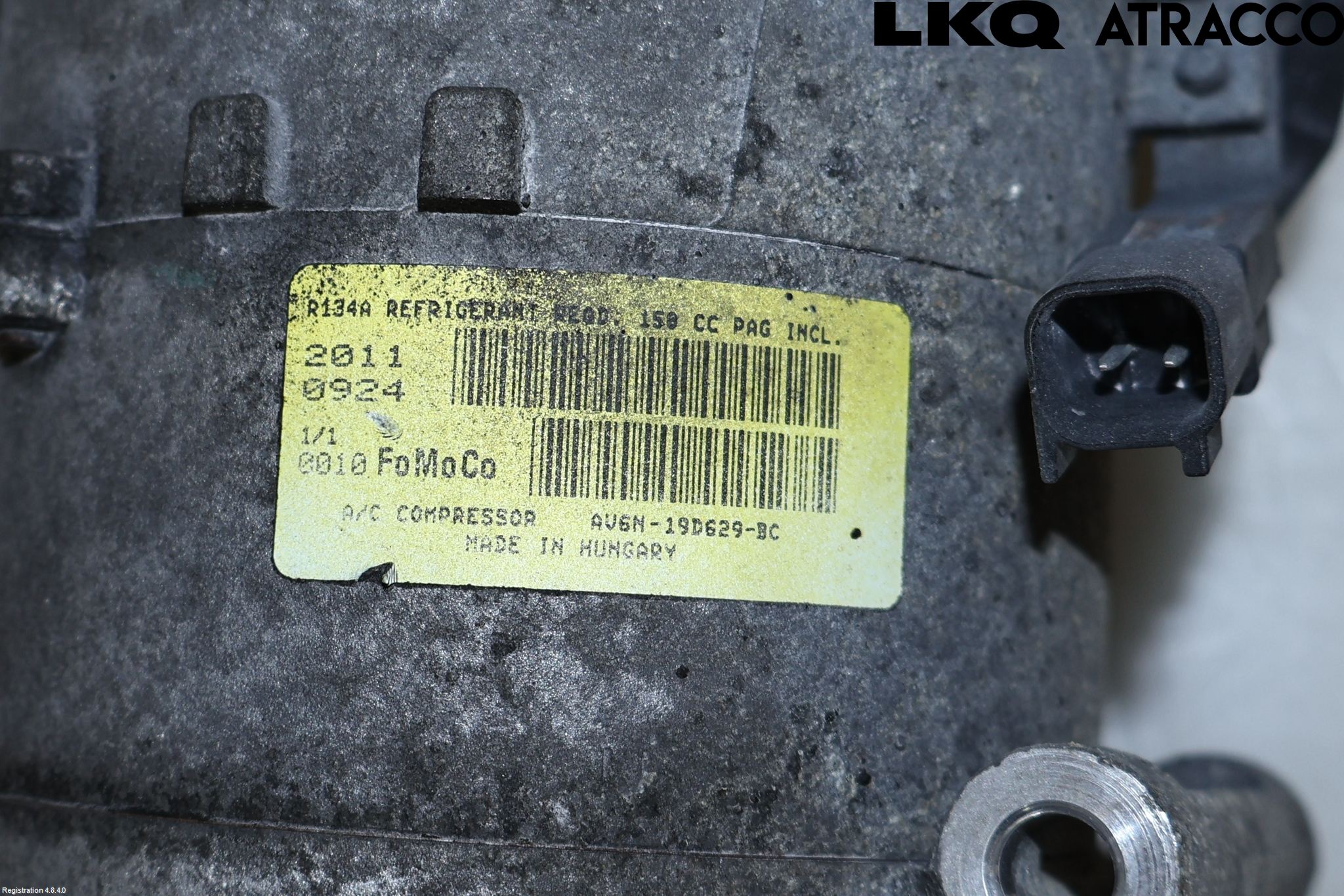 Landrover LAND ROVER RANGE ROVER EVOQUE (L538) 11-18 Varme Ac Kompressor
