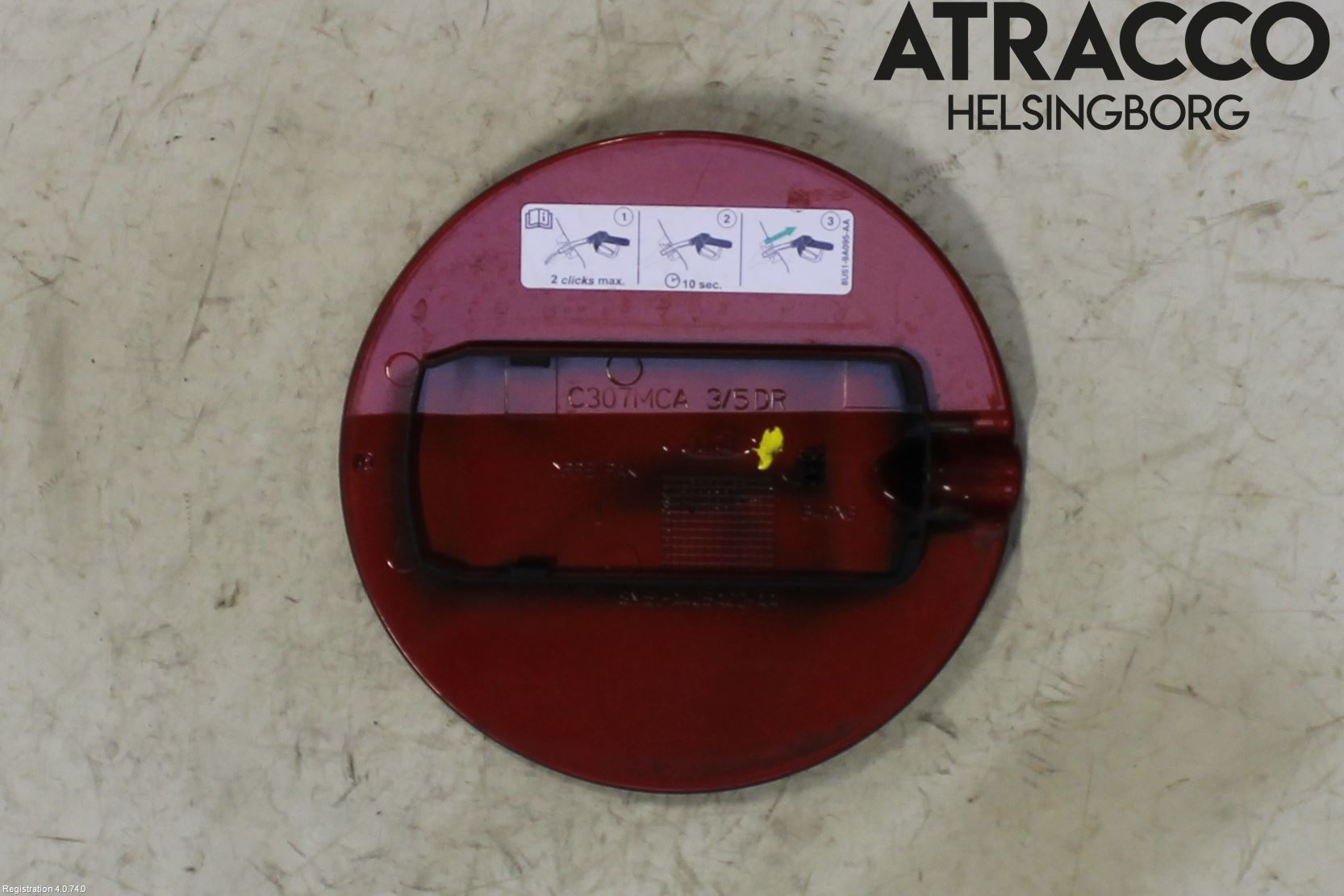 Ford FOCUS 08-11 Drivstoff Tankluke