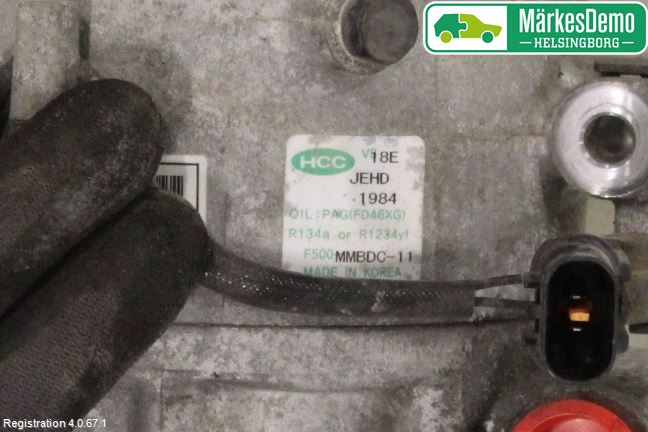 Hyundai SANTA FE 13-18 Varme Ac Kompressor