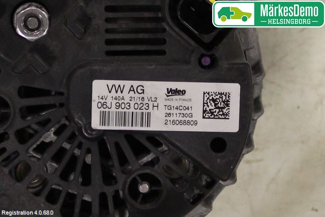 Volkswagen VW GOLF / E-GOLF VII 13-20 Dynamo