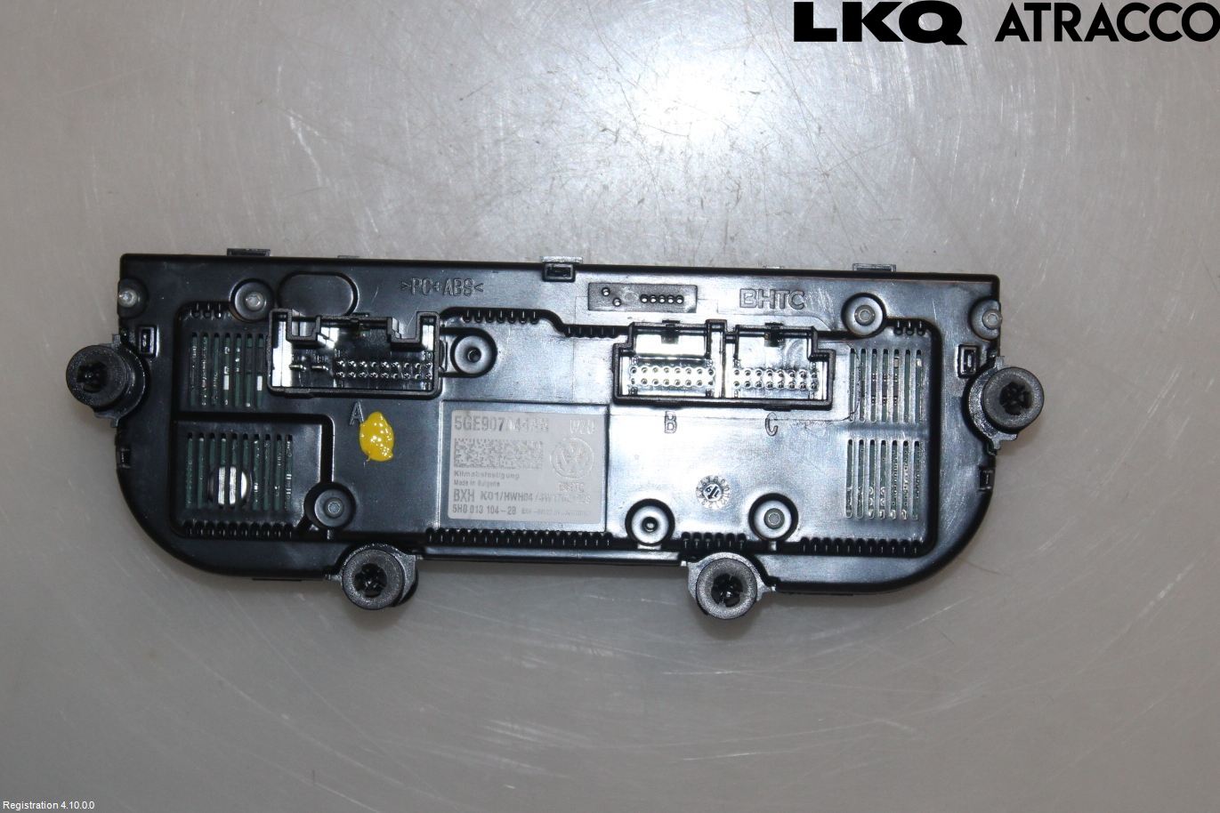 Volkswagen VW GOLF / E-GOLF VII 13-20 Varme Ac Betjening-Display