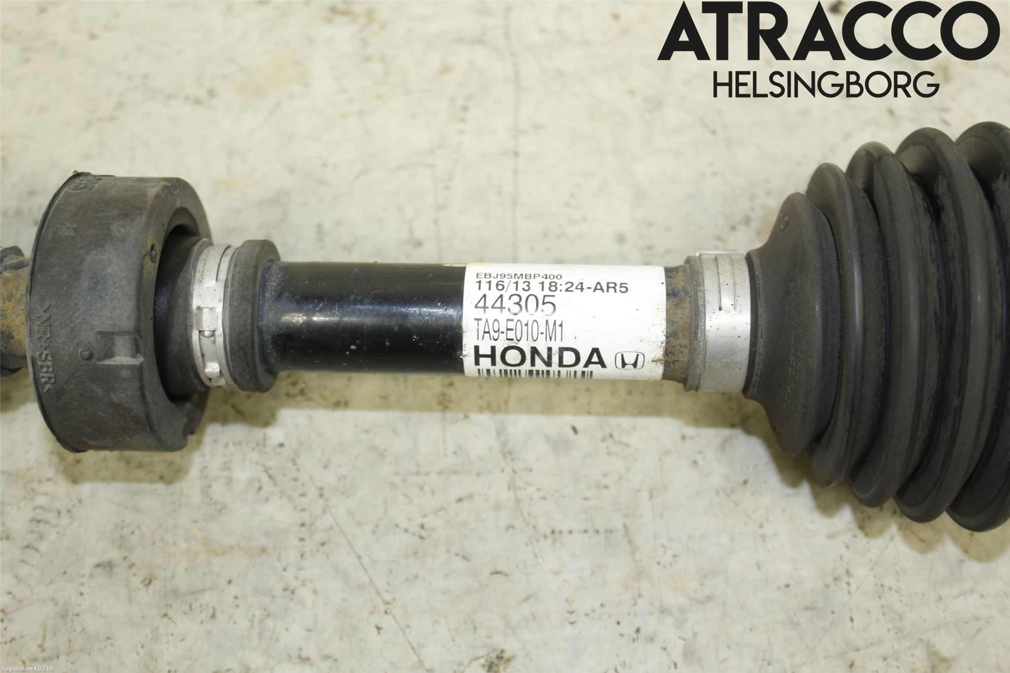 Honda CIVIC 12-16 Drivaksel Foran Kompl Høyre