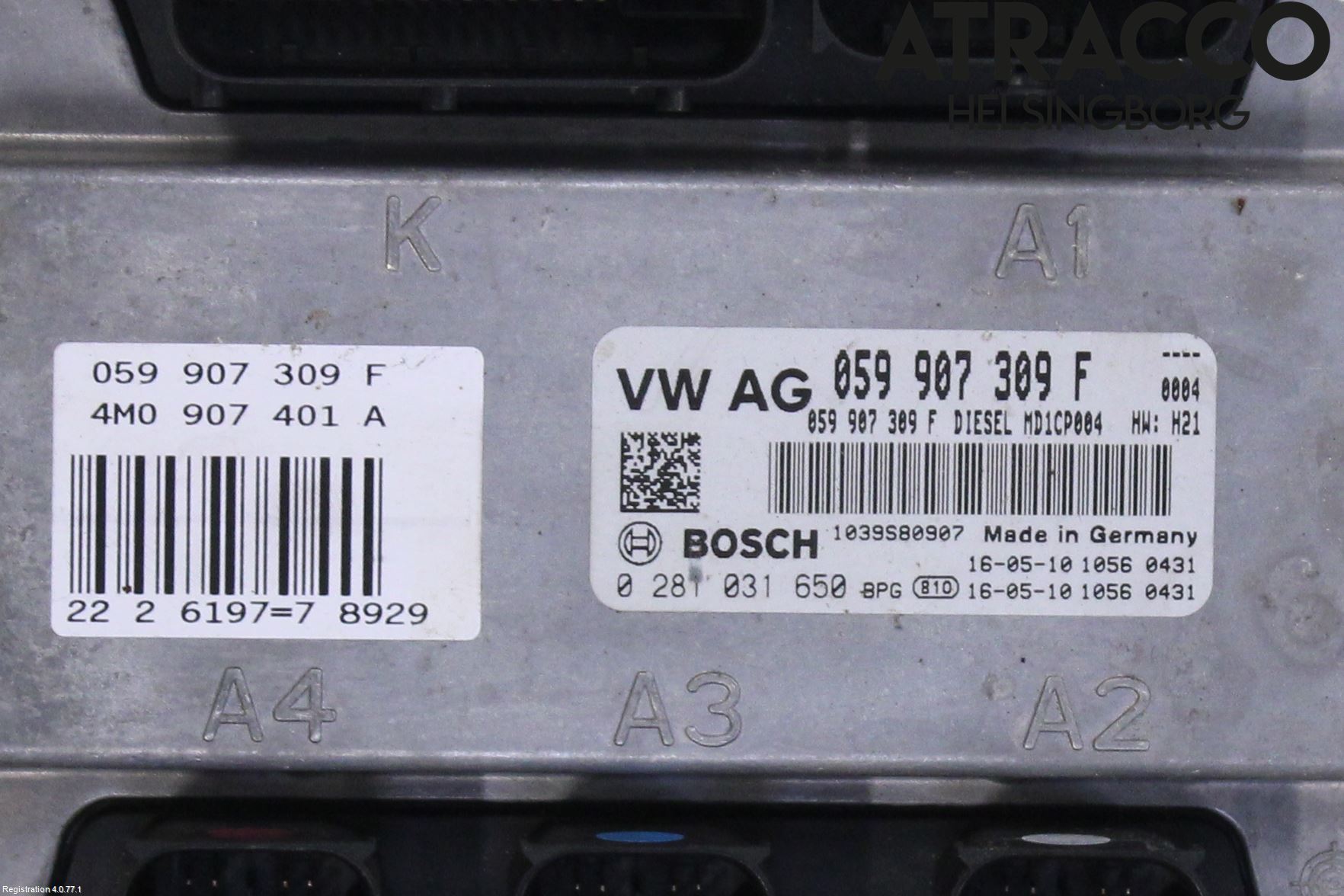 Audi Q7/SQ7 Styreenhet Dieselpumpe