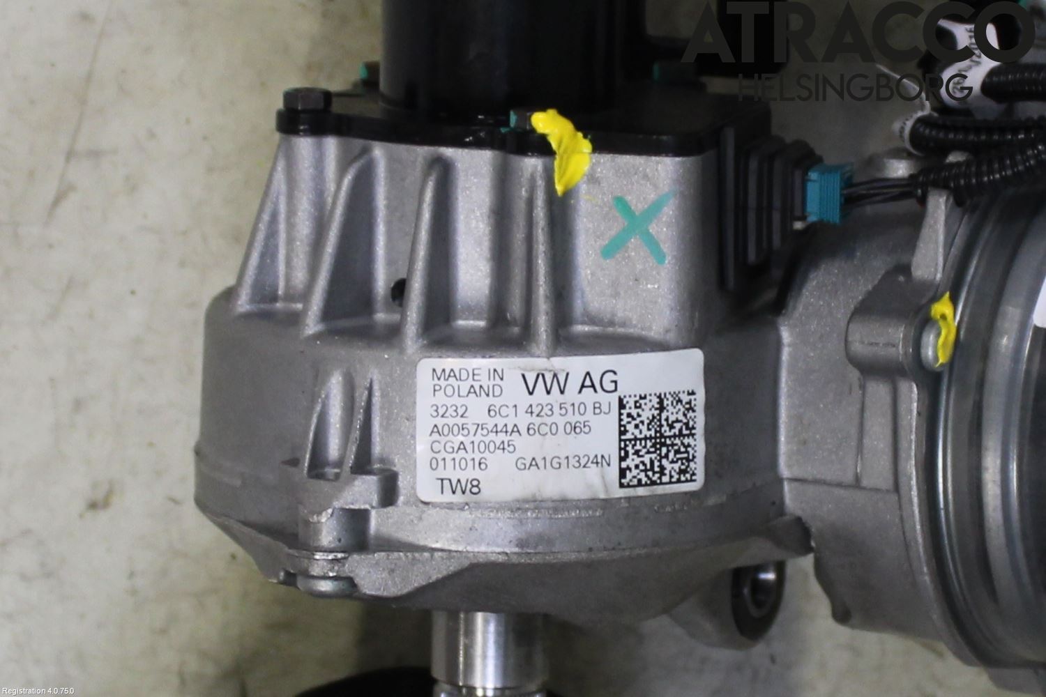Skoda FABIA 15-21 Rattakselaggregat Innebygd Servo