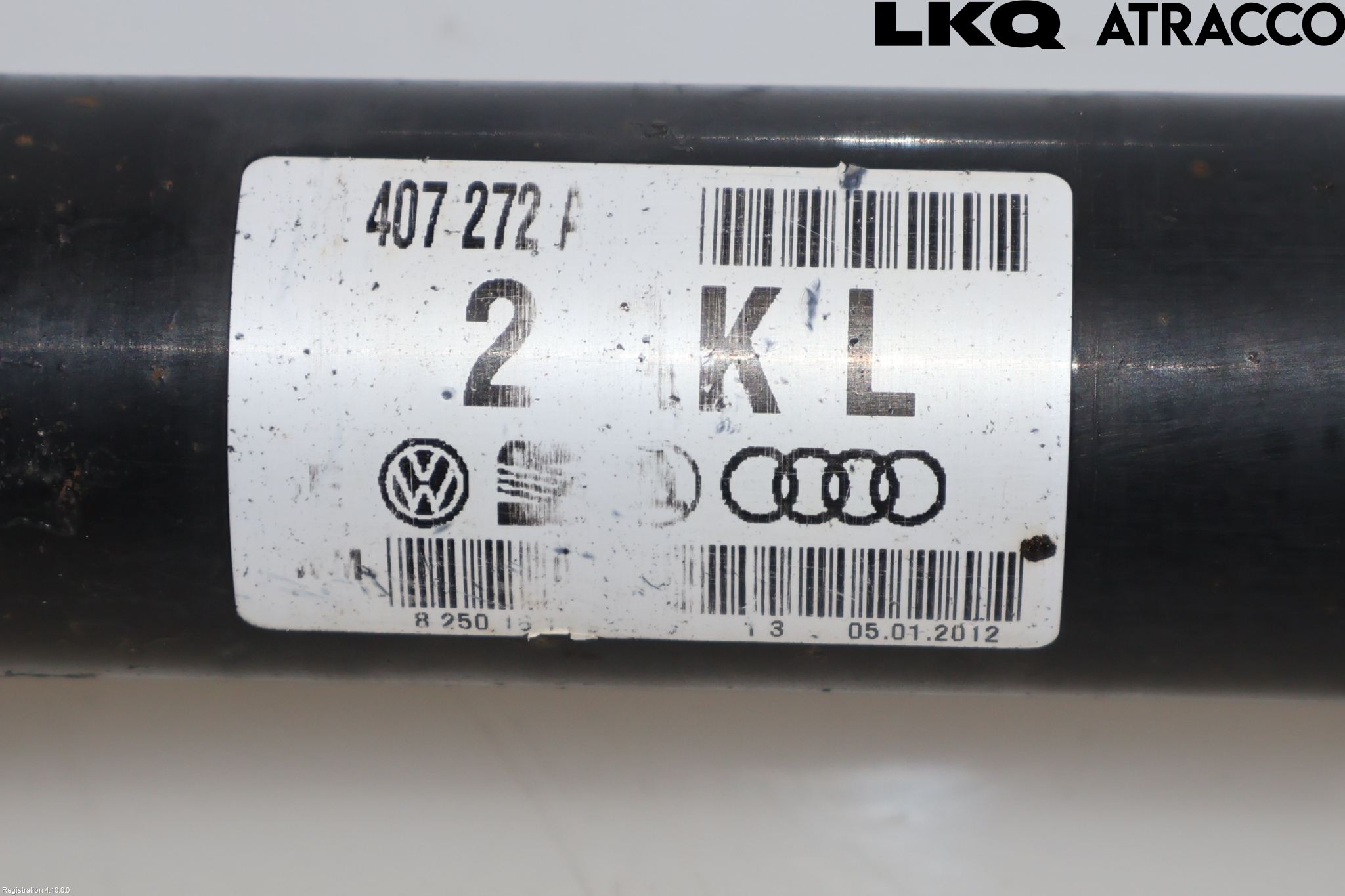 Volkswagen VW PASSAT 11-14 Drivaksel Foran Kompl Høyre