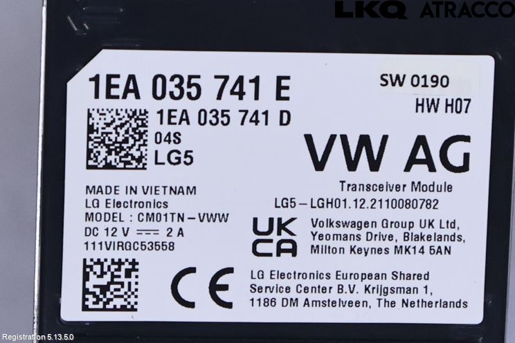 Volkswagen VW ID.4 21- Stereo Antenneforsterker
