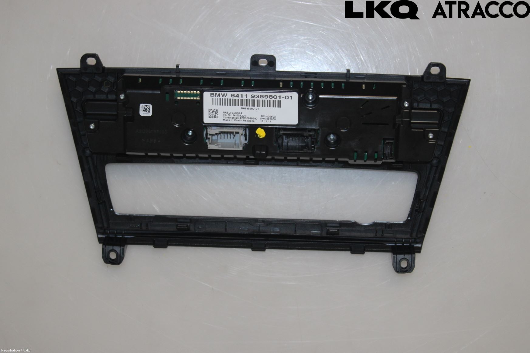 BMW X3 F25 10-17 Varme Ac Betjening-Display