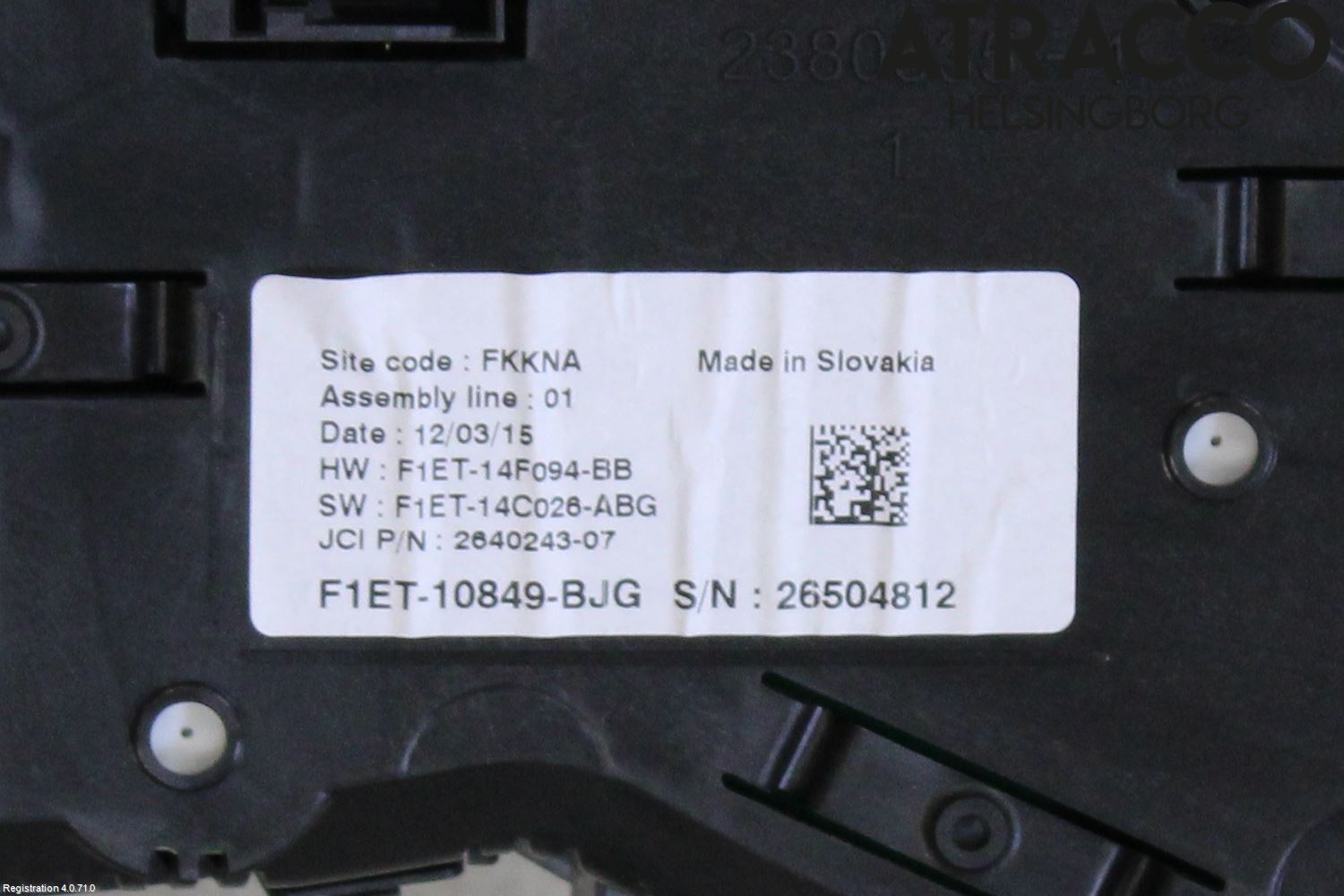 Ford FOCUS 15-18 Instr Kombinert