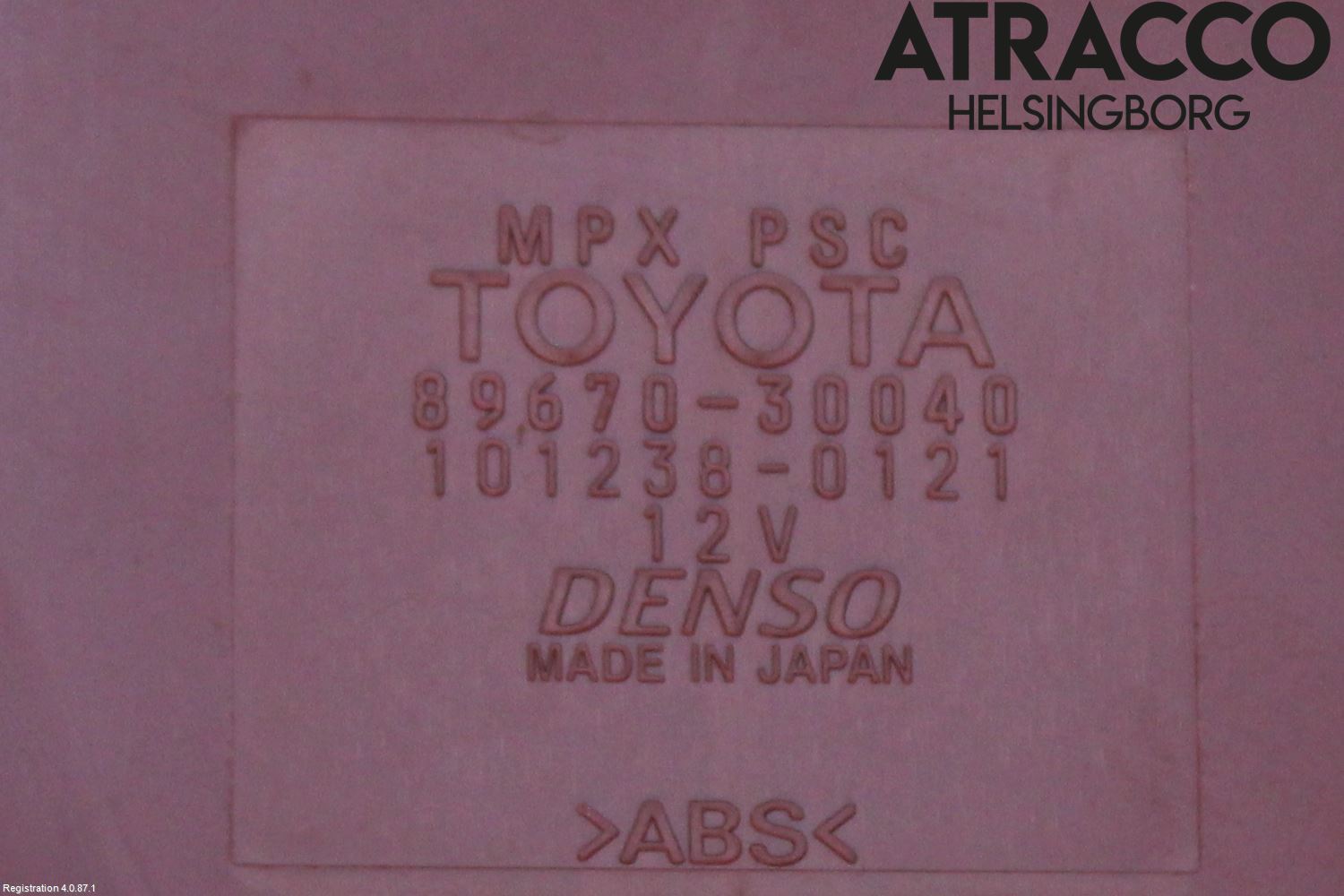 Lexus GS 300/430/450H 05-12 Styreenhet Øvrig