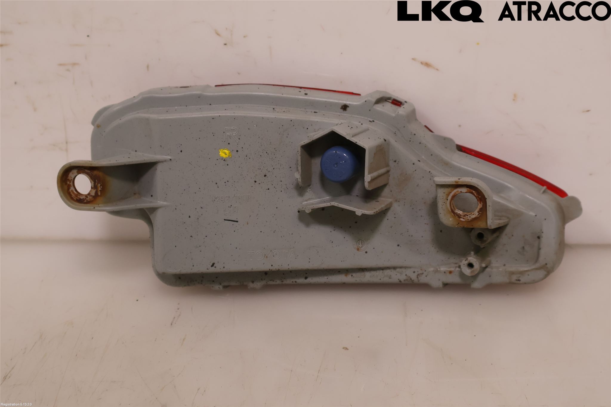 Toyota YARIS XP130 12-14 Refleks Bak