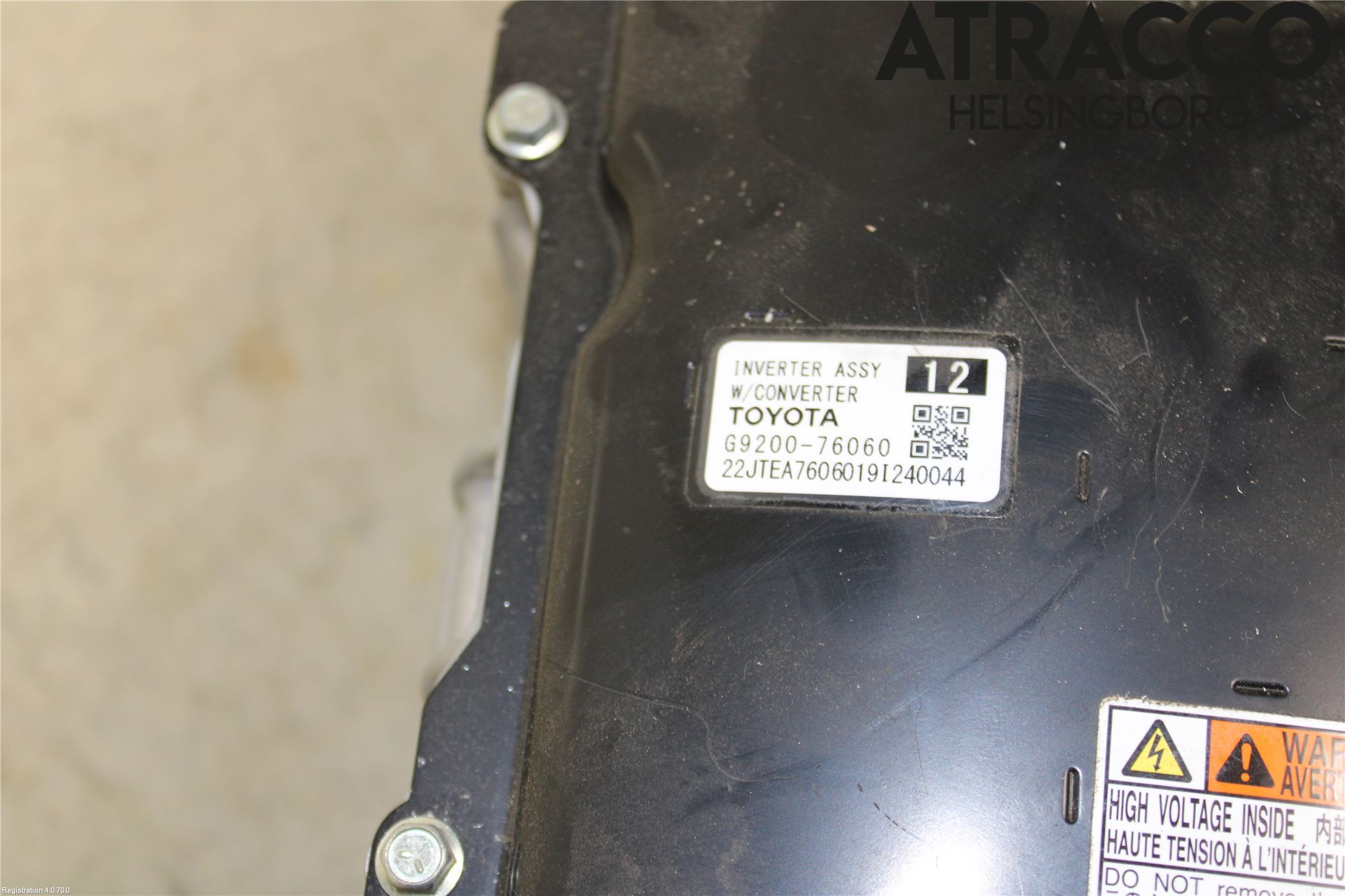 Toyota COROLLA 19- Hybridconverter