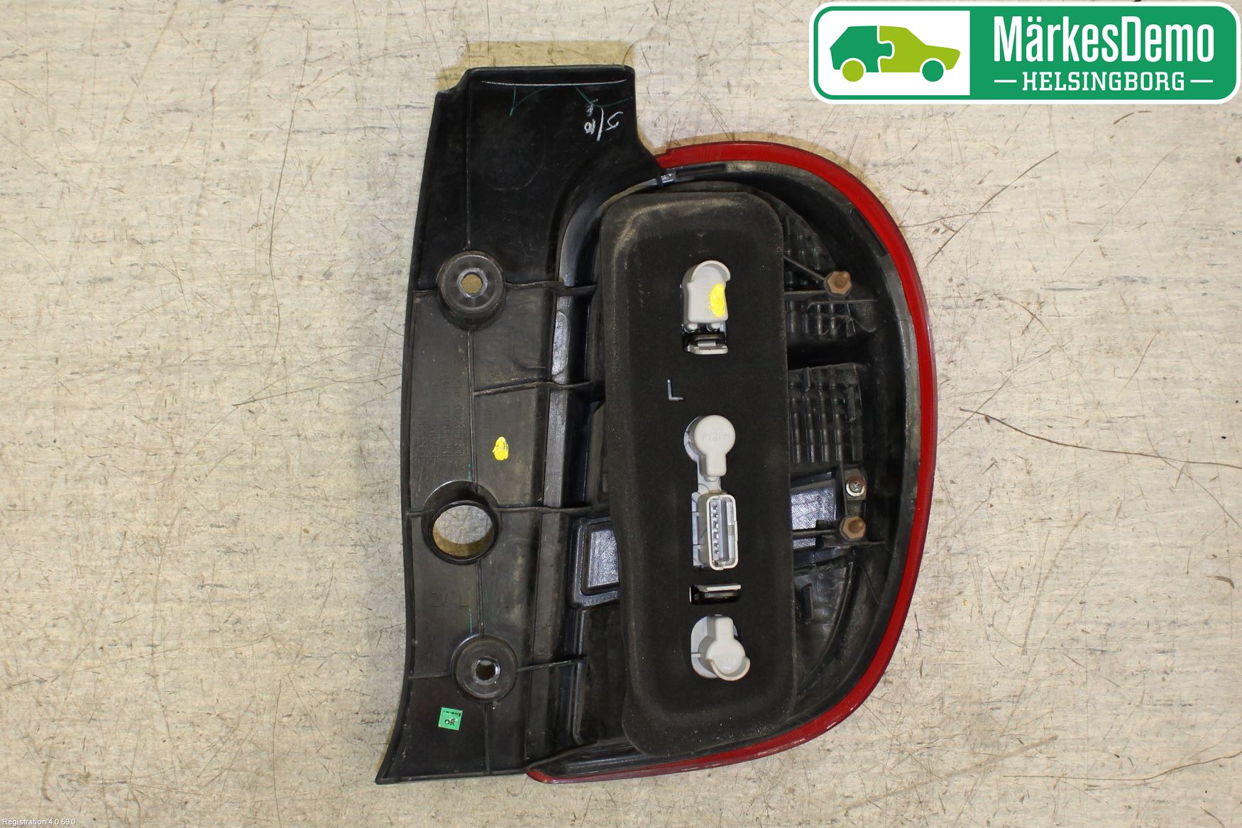 Nissan MICRA 11-16 Baklykt Venstre