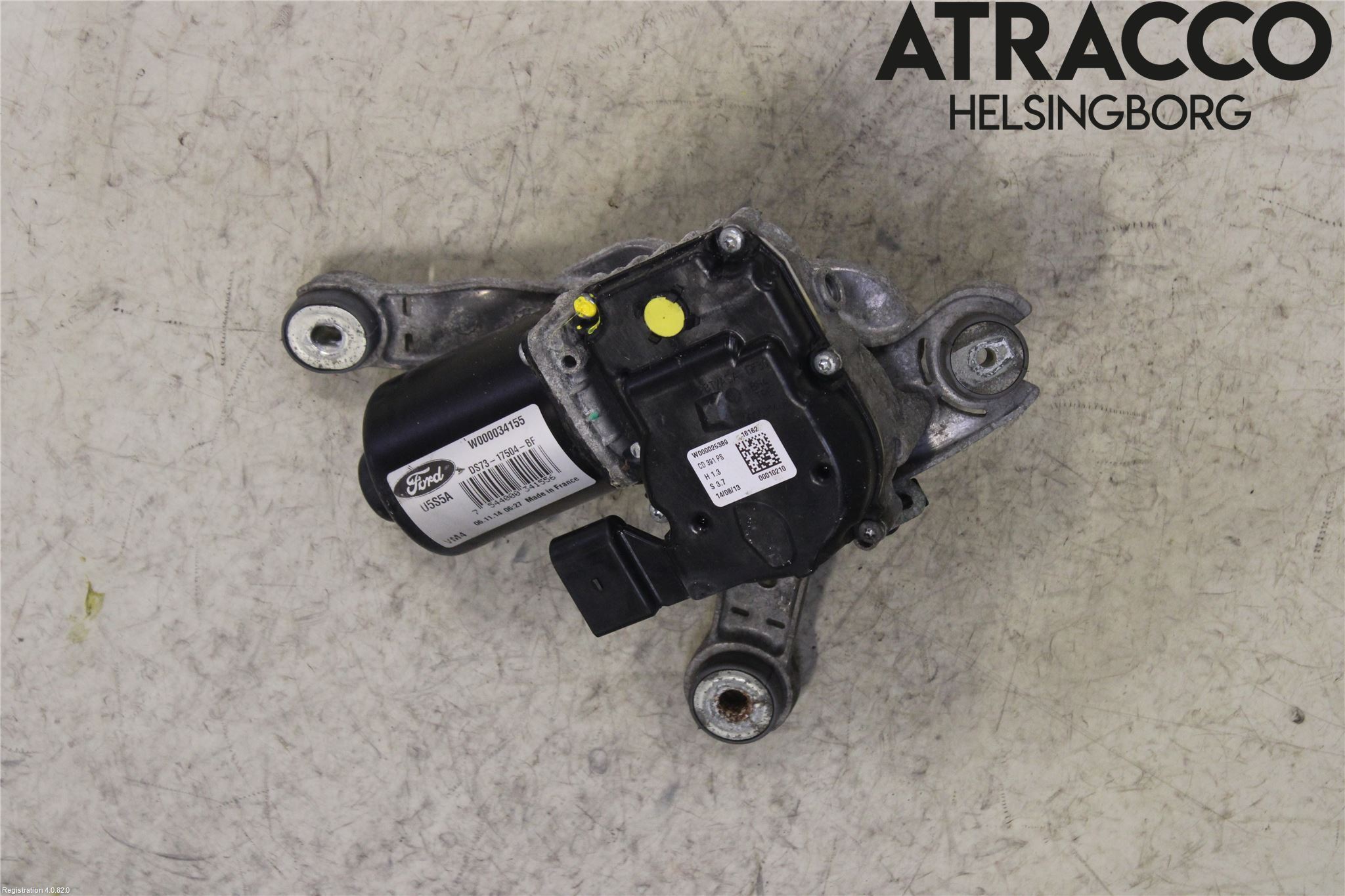 Ford MONDEO 15-22 Viskermotor Frontrute