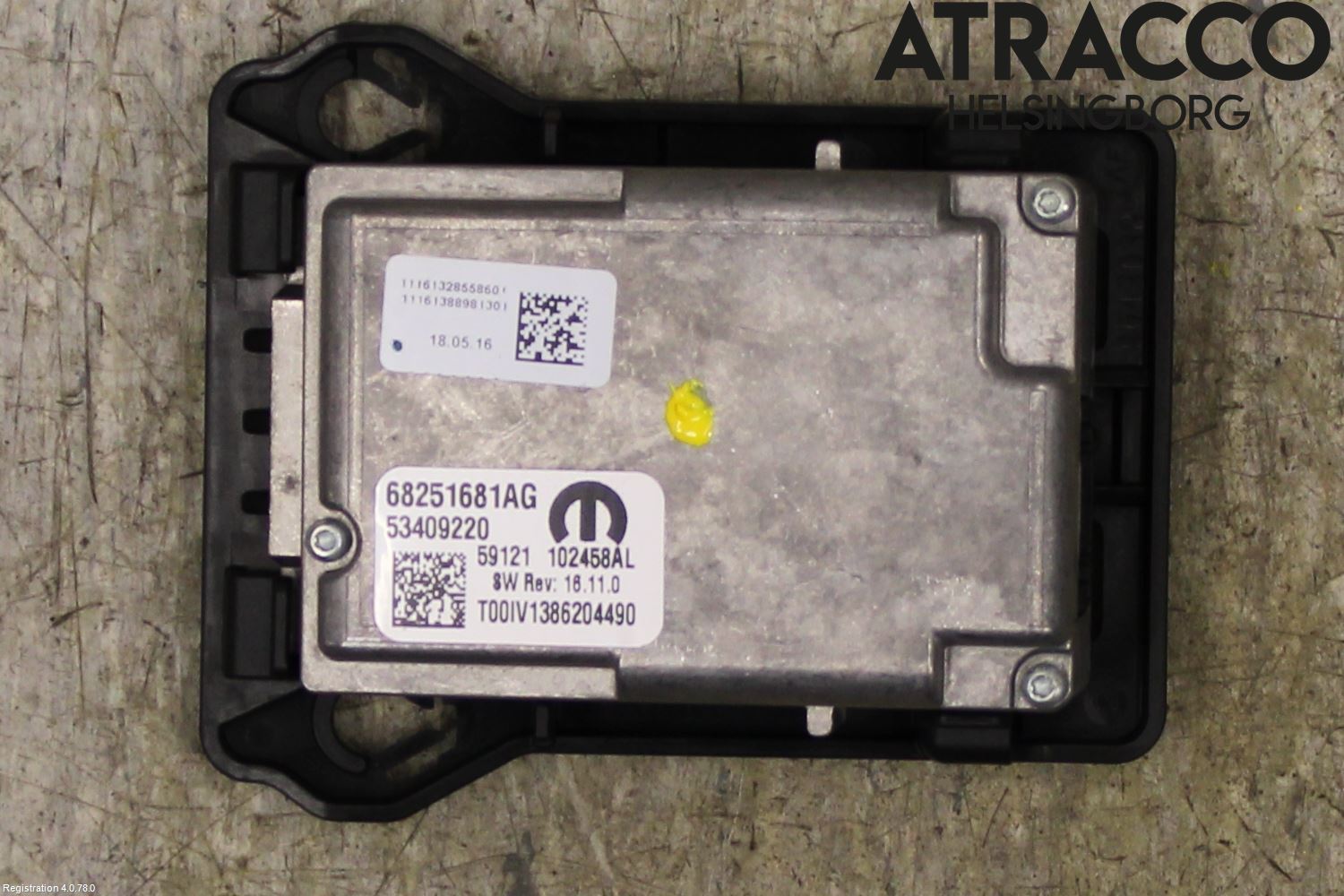 Jeep GRAND CHEROKEE 10-20 Sensor Kollisjonsbeskyttelse