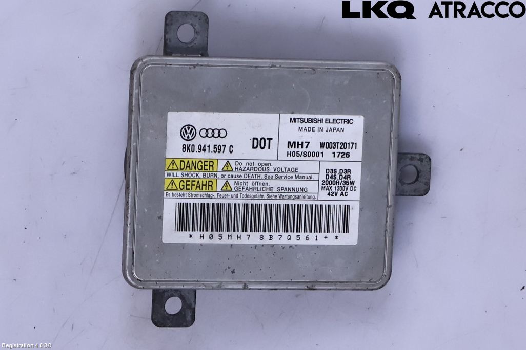 Volkswagen VW TOURAN 10-15 Styreenhet Xenon