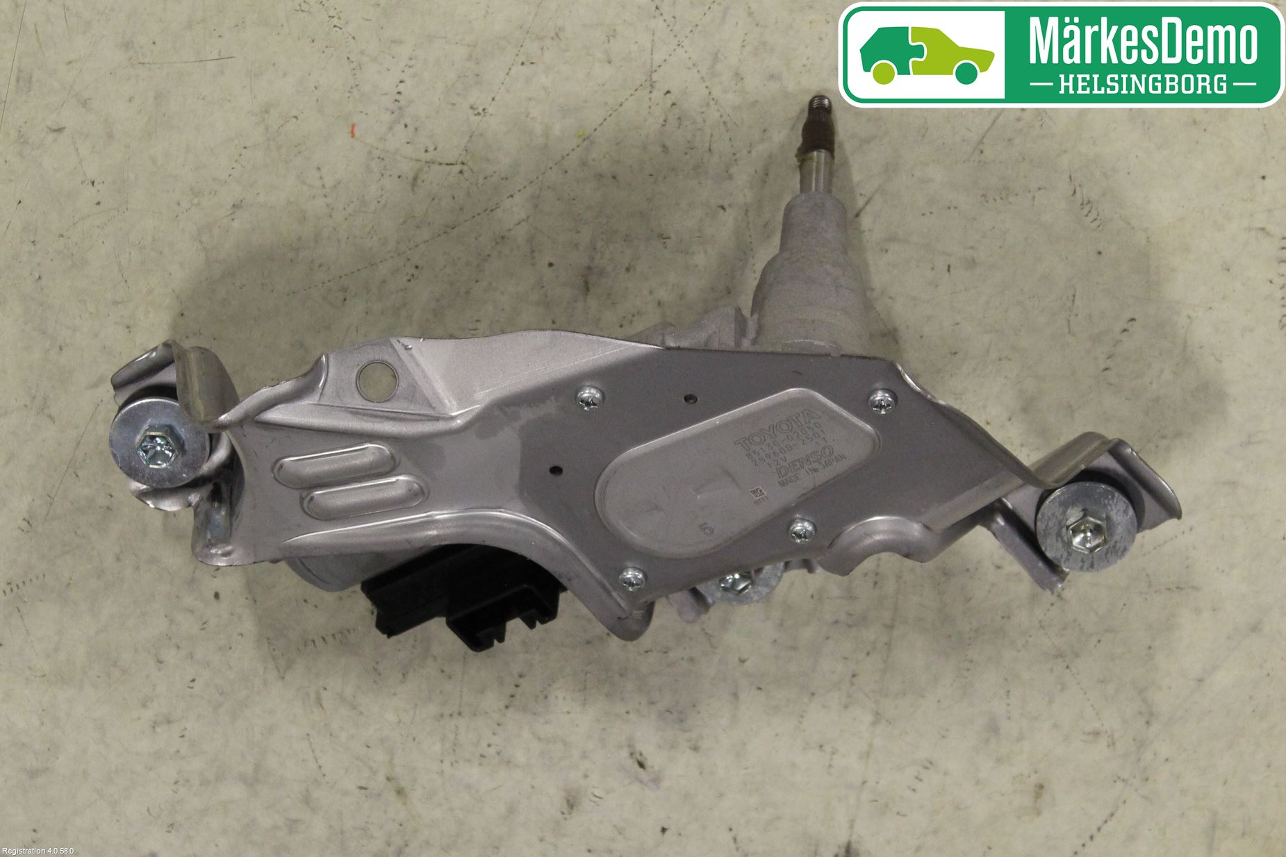 Toyota AURIS 13-19 Viskermotor Bakluke