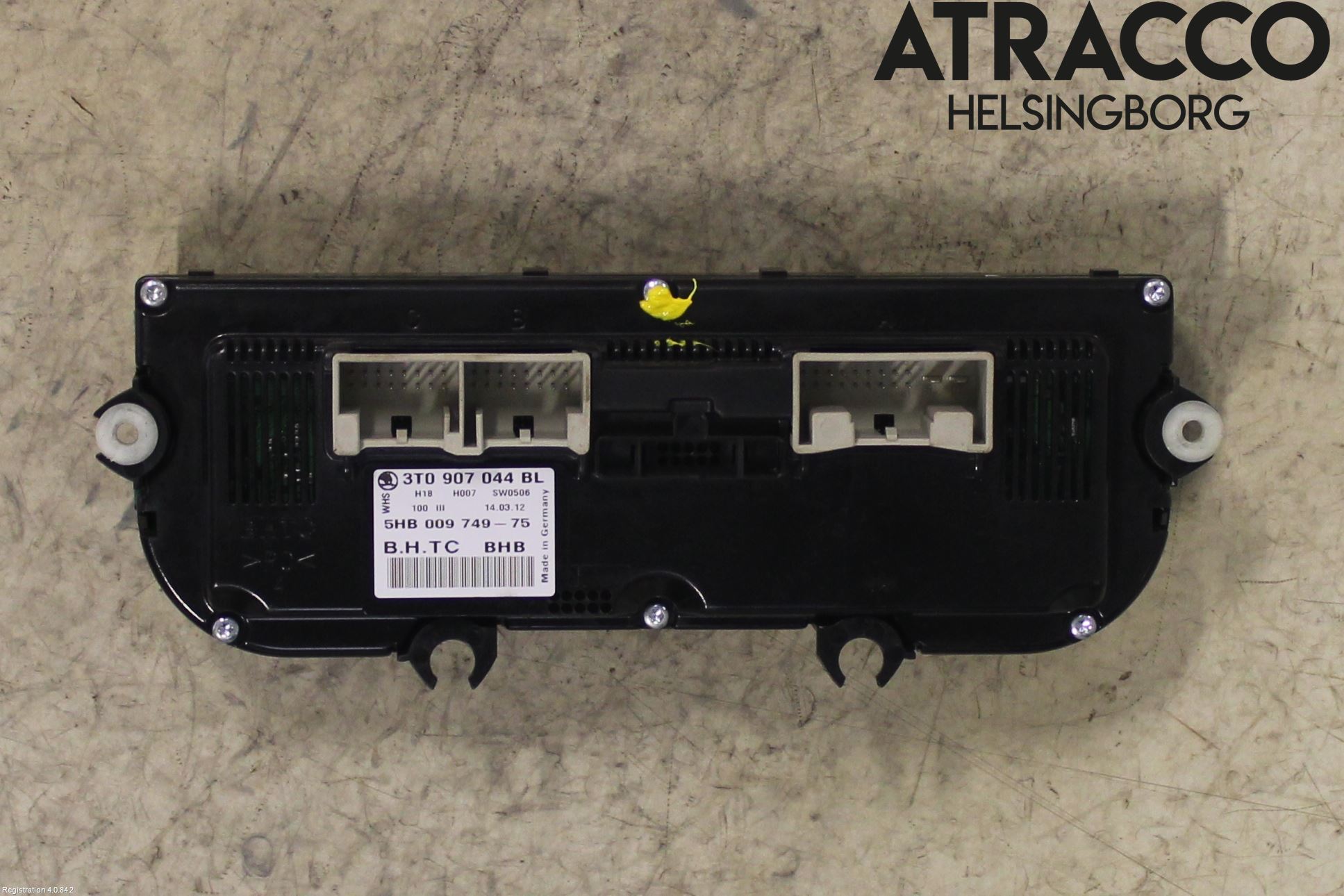 Skoda YETI Varme Ac Betjening-Display