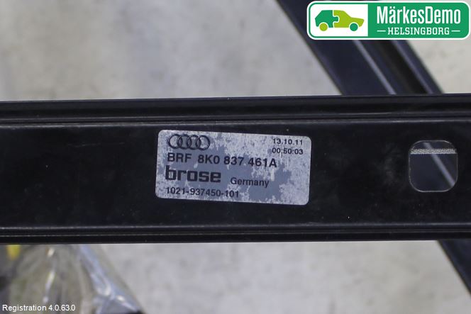 Audi A4/S4 08-11 Vindusheis