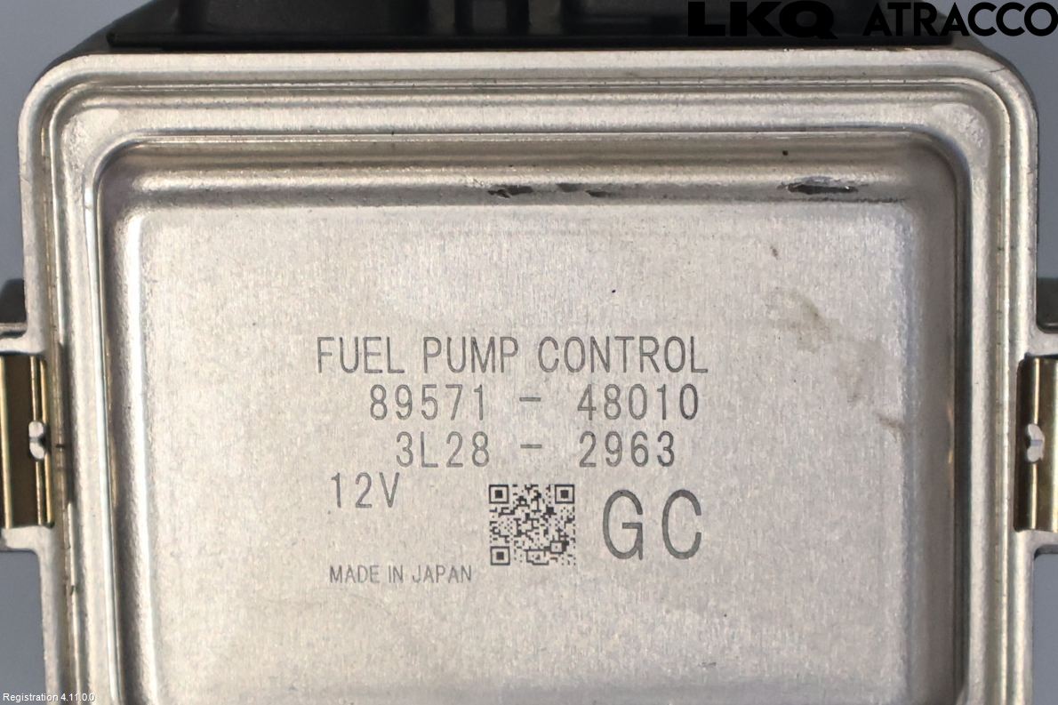 Toyota C-HR 24- Styreenhet Drivstoffpumpe