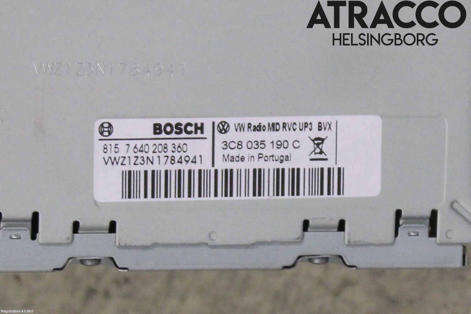 Volkswagen VW PASSAT 11-14 Stereo Radio Med Cd