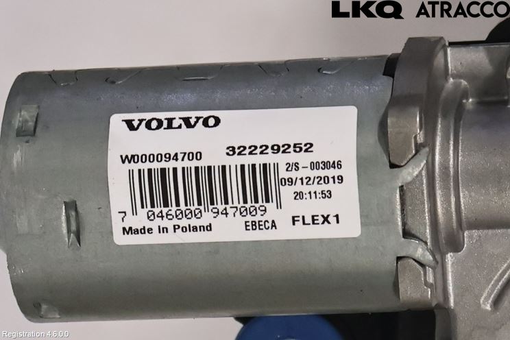 Volvo V60 19- Viskermotor Bakluke