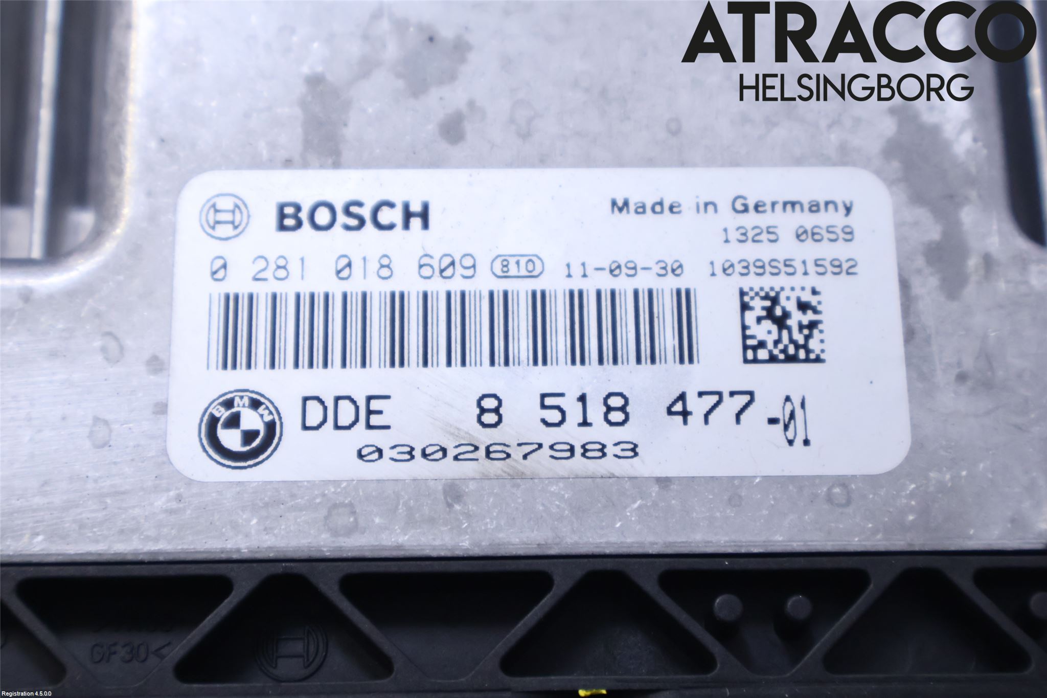 BMW 5 F10/F11/F18 09-17 Styreenhet Dieselpumpe