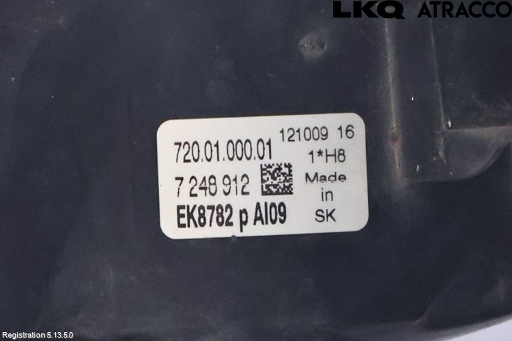 BMW 3 F30/F31/F80 12-19 Frontlykt-Kurve-Tåkelys