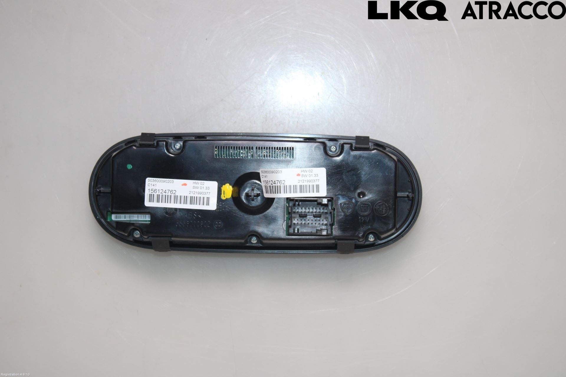 Alfa GIULIETTA Varme Ac Betjening-Display