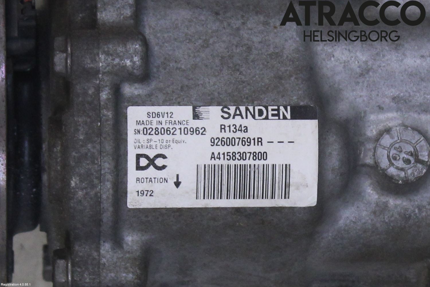 Nissan NV250 20-22 Varme Ac Kompressor