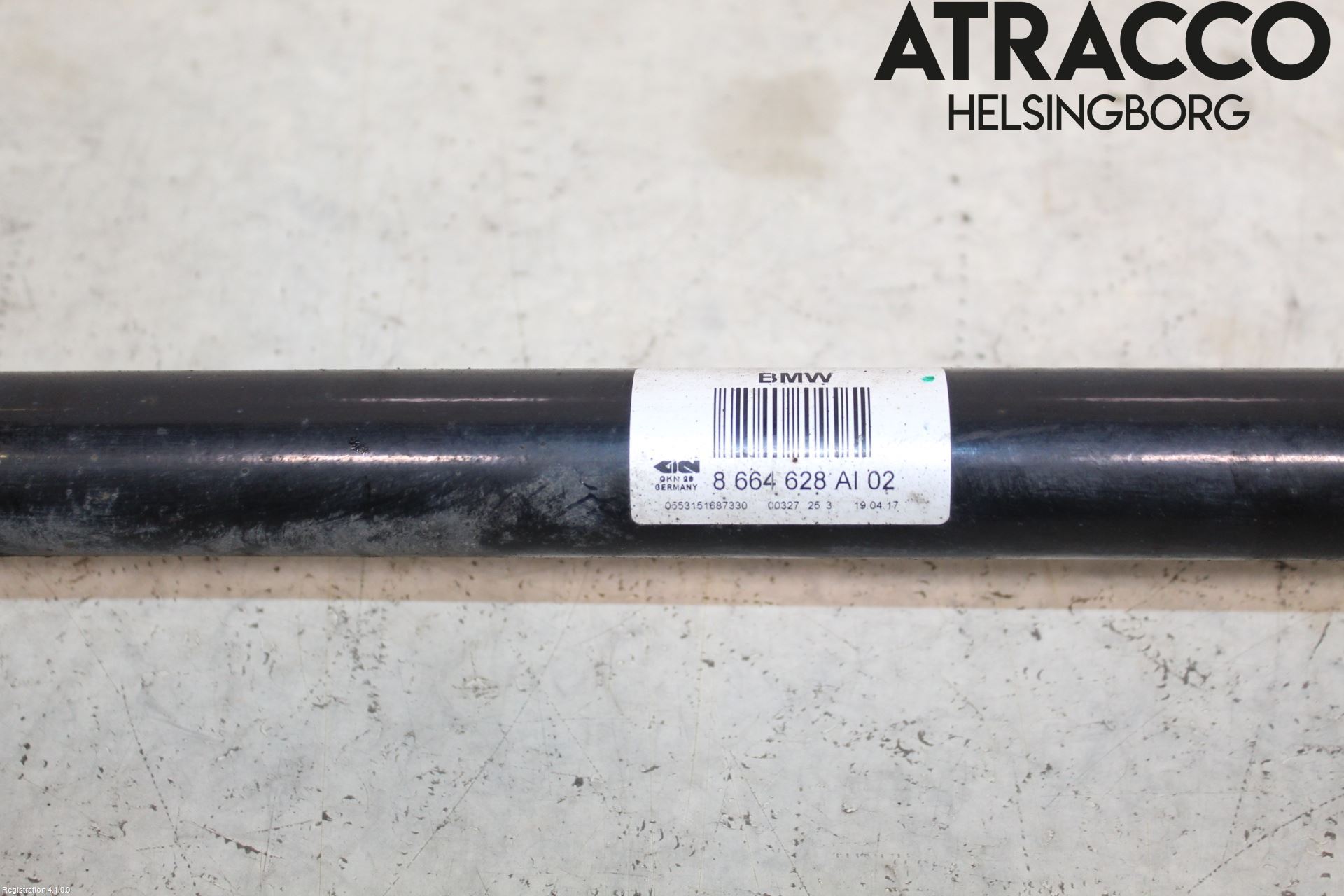 BMW 5 G30/G31/F90 17-23 Drivaksel Bak Kompl Høyre