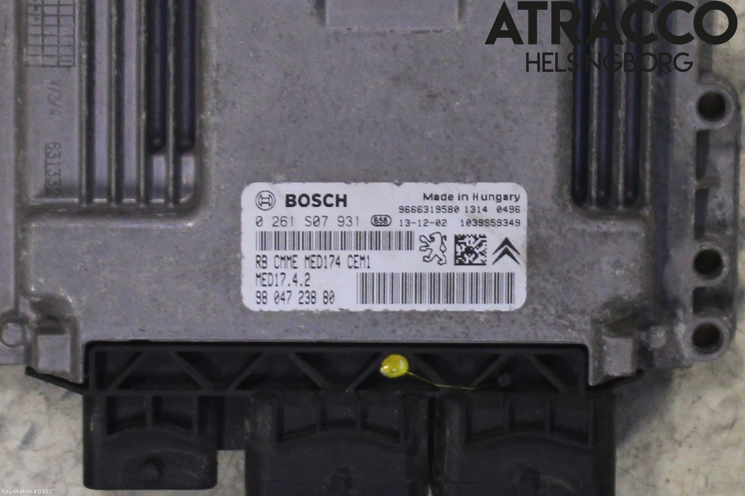 Peugeot 308 14-21 Styreenhet Innsprøytning