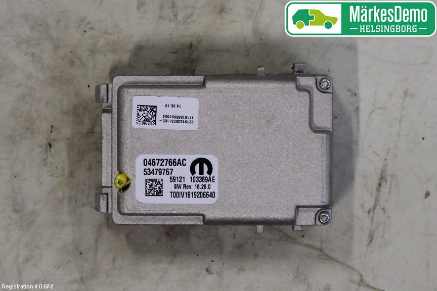 Jeep COMPASS Sensor Kollisjonsbeskyttelse
