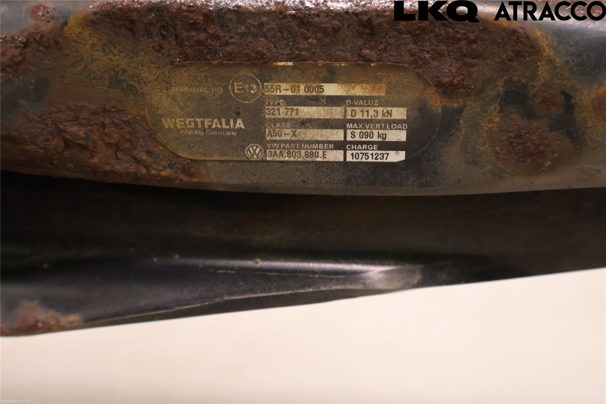Volkswagen VW PASSAT 11-14 Tilhengerfeste